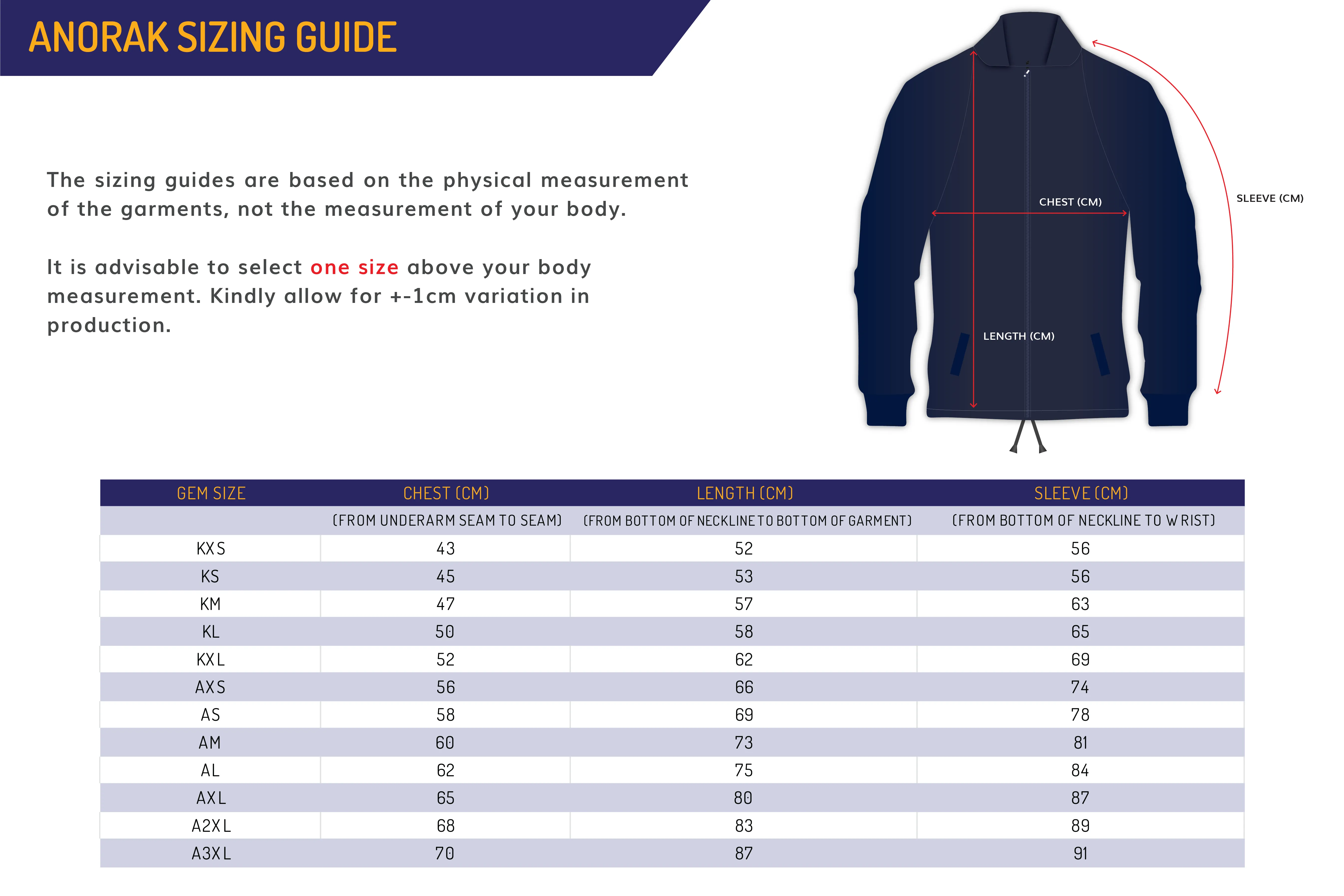 Anorak (Dry Mac) Jacket - Navy