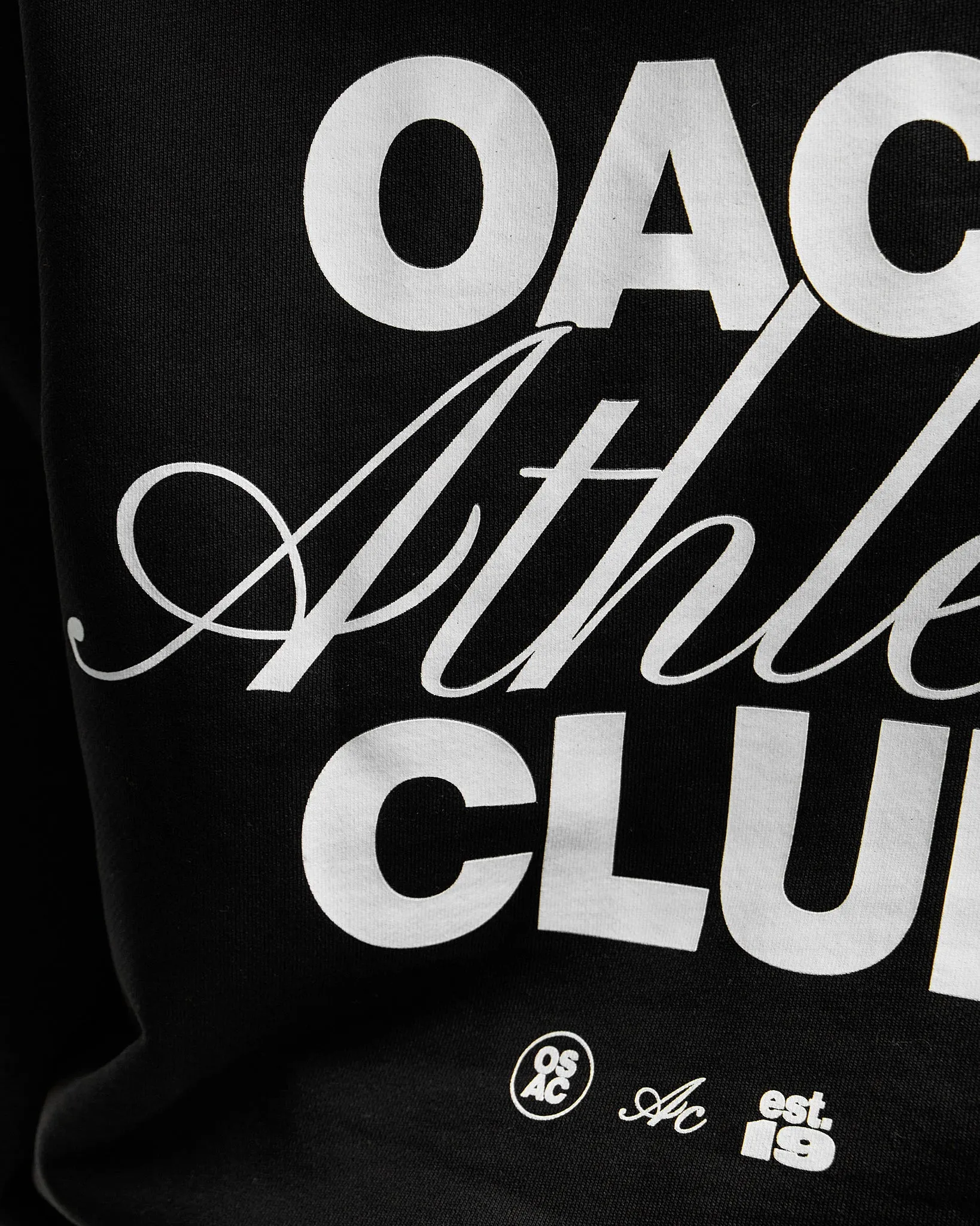 Athletic Club Script Hoodie (Outlet)