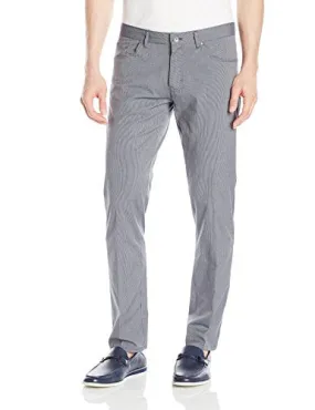 Calvin Klein Men's Slim Fit 5 Pocket Mini Stripe Stretch Pant