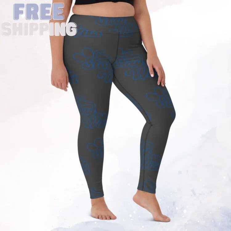 Cute Stay Wild Gray Leggings