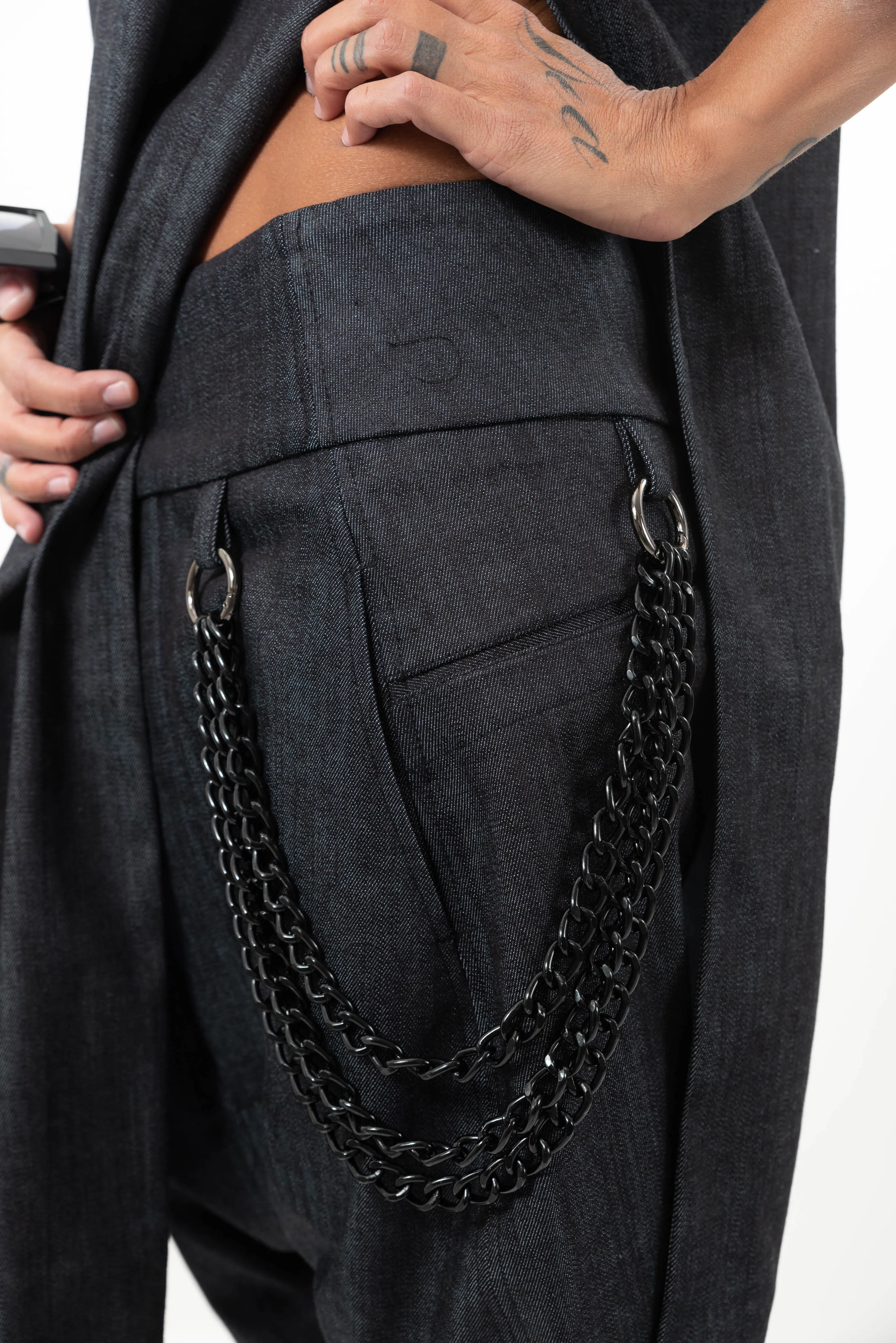 Denim Tunic & Jeans Outfit Set
