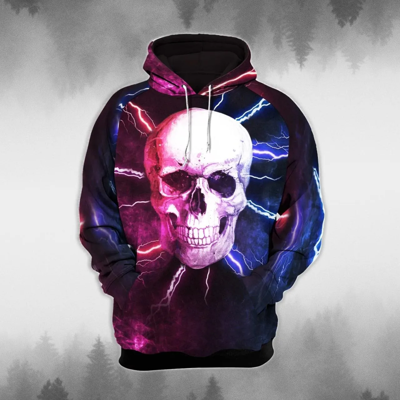 Electronic Skull Combo Hoodie and Leggings