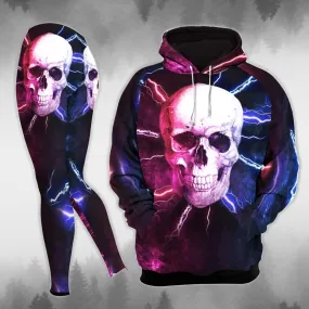 Electronic Skull Combo Hoodie and Leggings