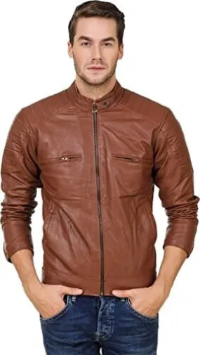 Garmadian Men's Solid Regular Jacket
