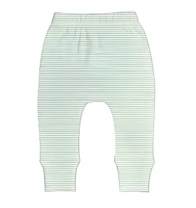 Green Striped Harem Pant