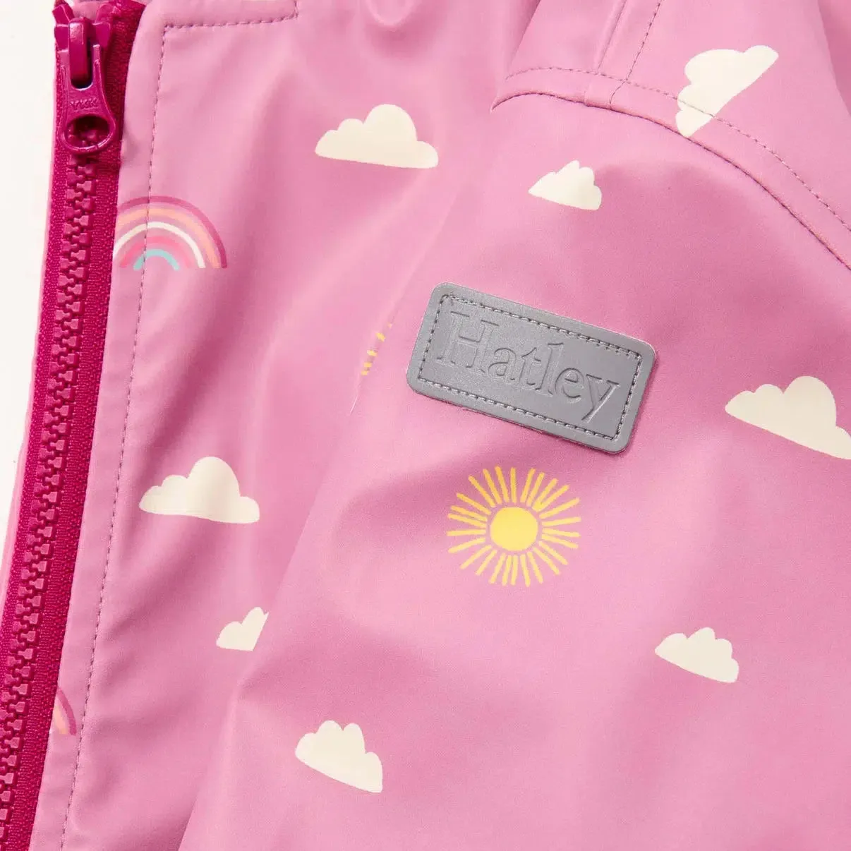 Hatley - Zip Up Rain Jacket - Sun Charms