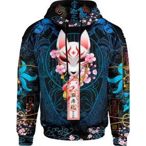 Kitsune Hoodie - Blue Edition