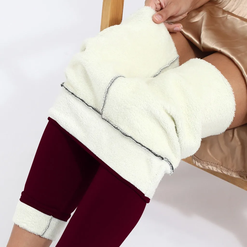 Large Size Plus Velvet Tight Thermal Pants