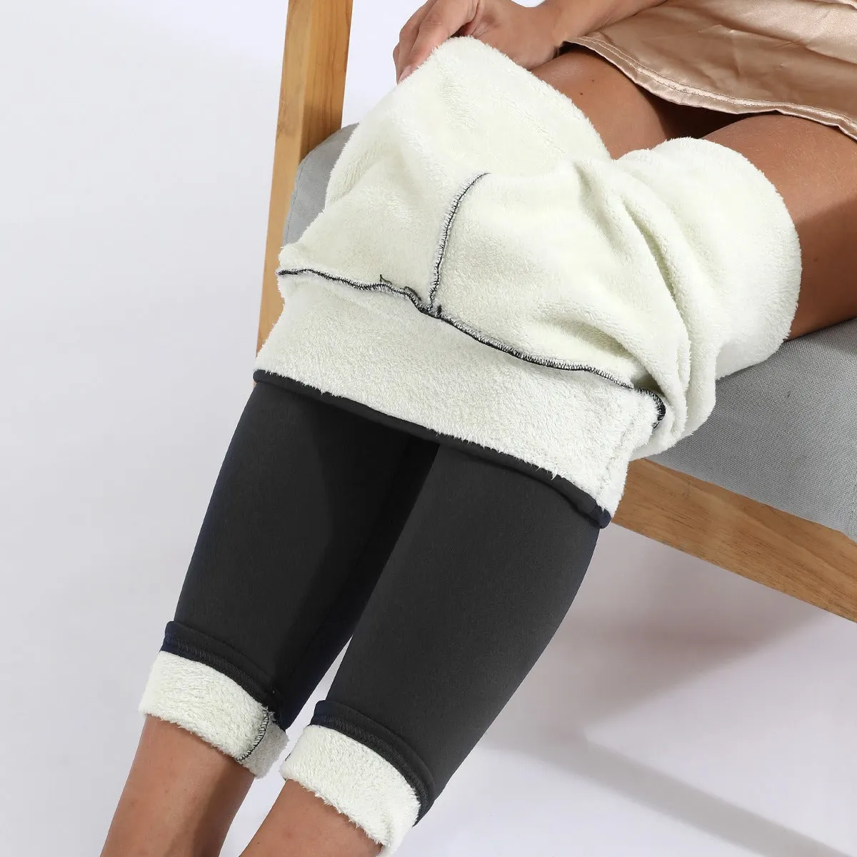 Large Size Plus Velvet Tight Thermal Pants
