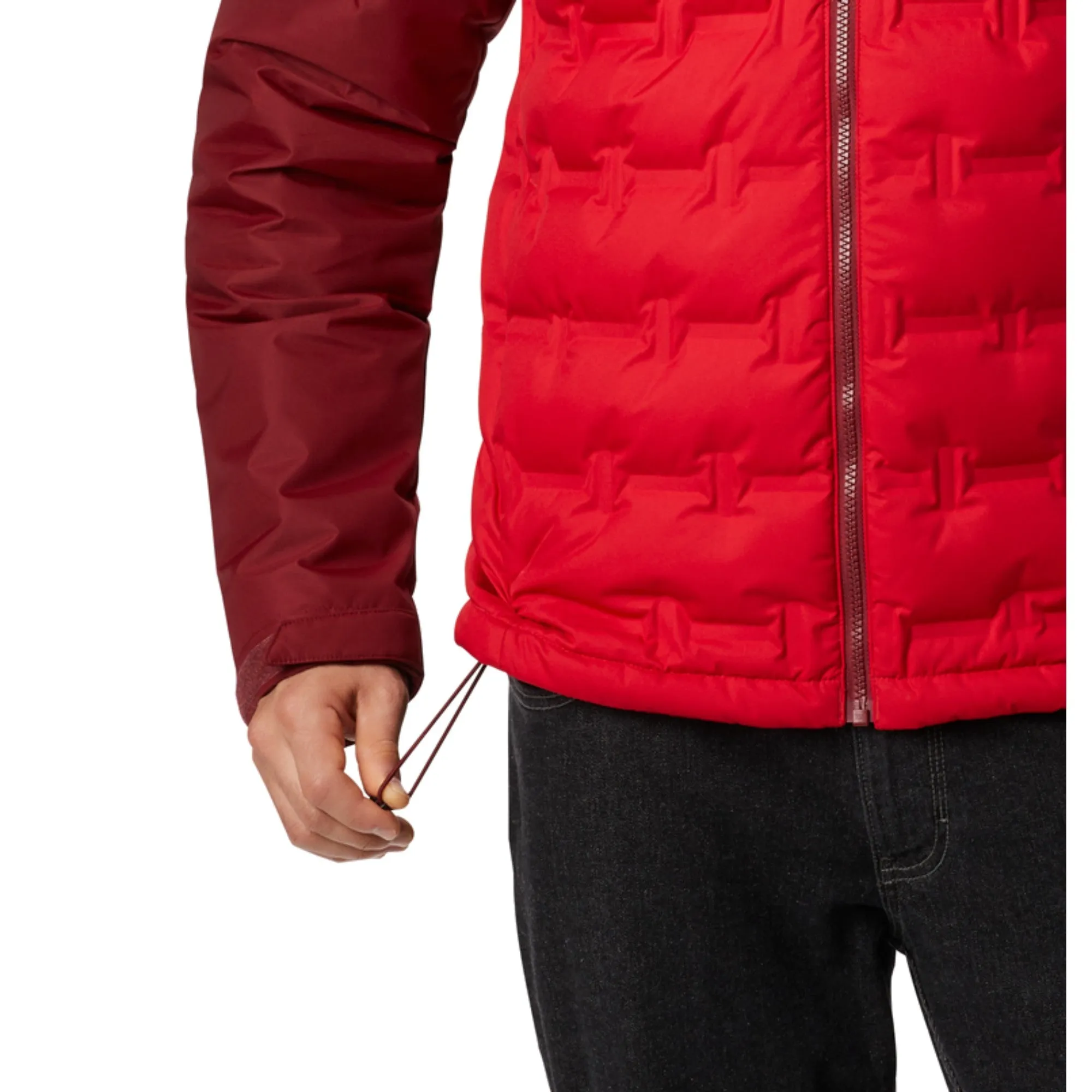 Men Grand Trek Down Jacket - Mountain Red Red Jasper