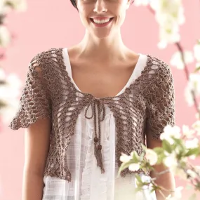 Patons Crochet From The Middle Bolero