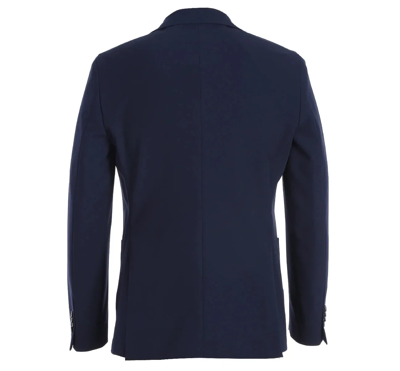 Pellagio Navy Slim Fit Unstructured Solid Sport Suit PF21-9