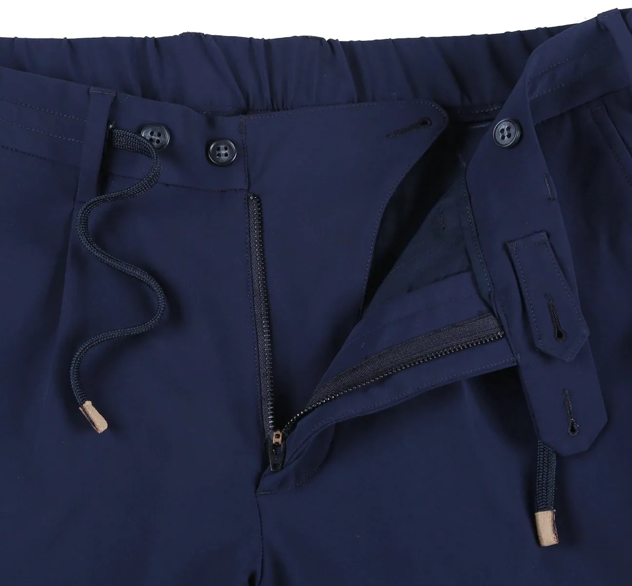 Pellagio Navy Slim Fit Unstructured Solid Sport Suit PF21-9