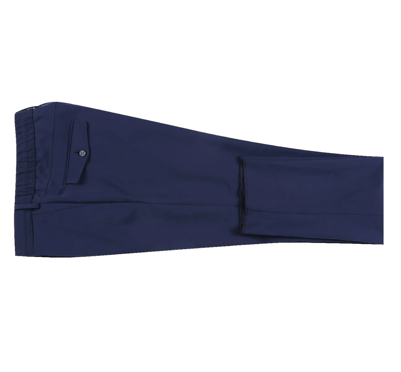 Pellagio Navy Slim Fit Unstructured Solid Sport Suit PF21-9