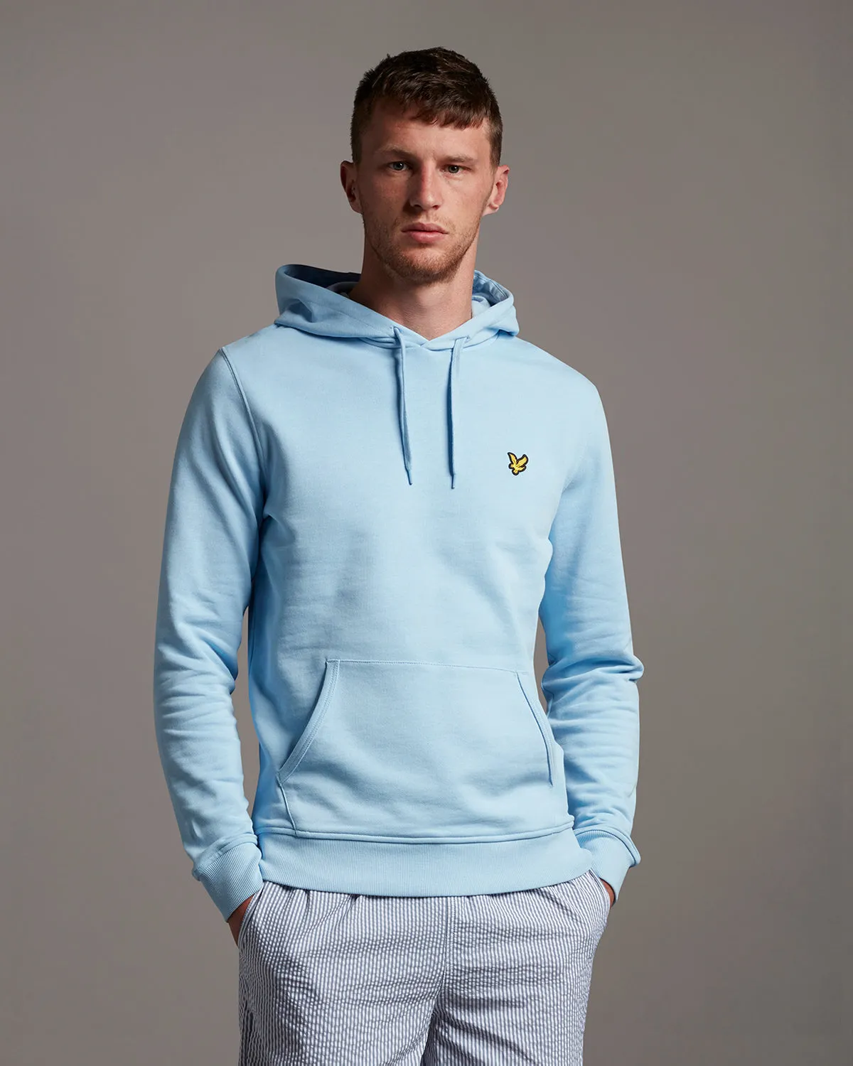 Pullover Hoodie - Light Blue