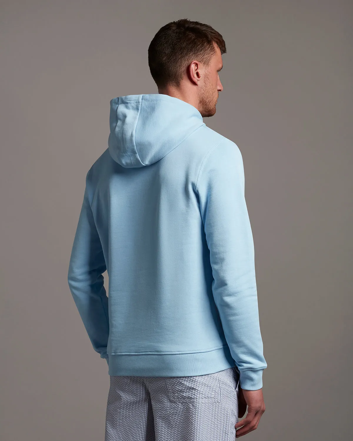 Pullover Hoodie - Light Blue