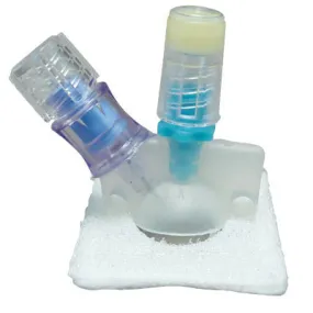 Quick Connect™ Dual Jacket Adaptor with Luer Injection Port and Luer Port