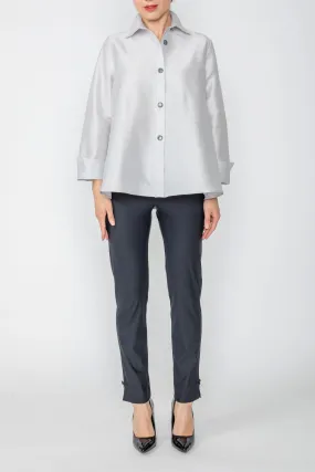Silver Design Cuff & Back Placket Detail Jacket
