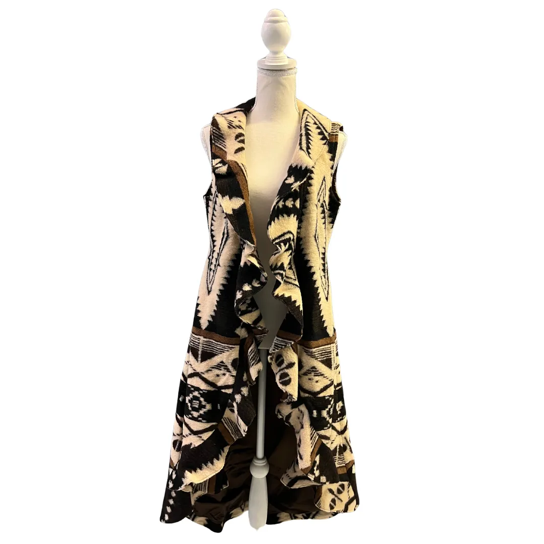 Sleeveless Wool Jacket