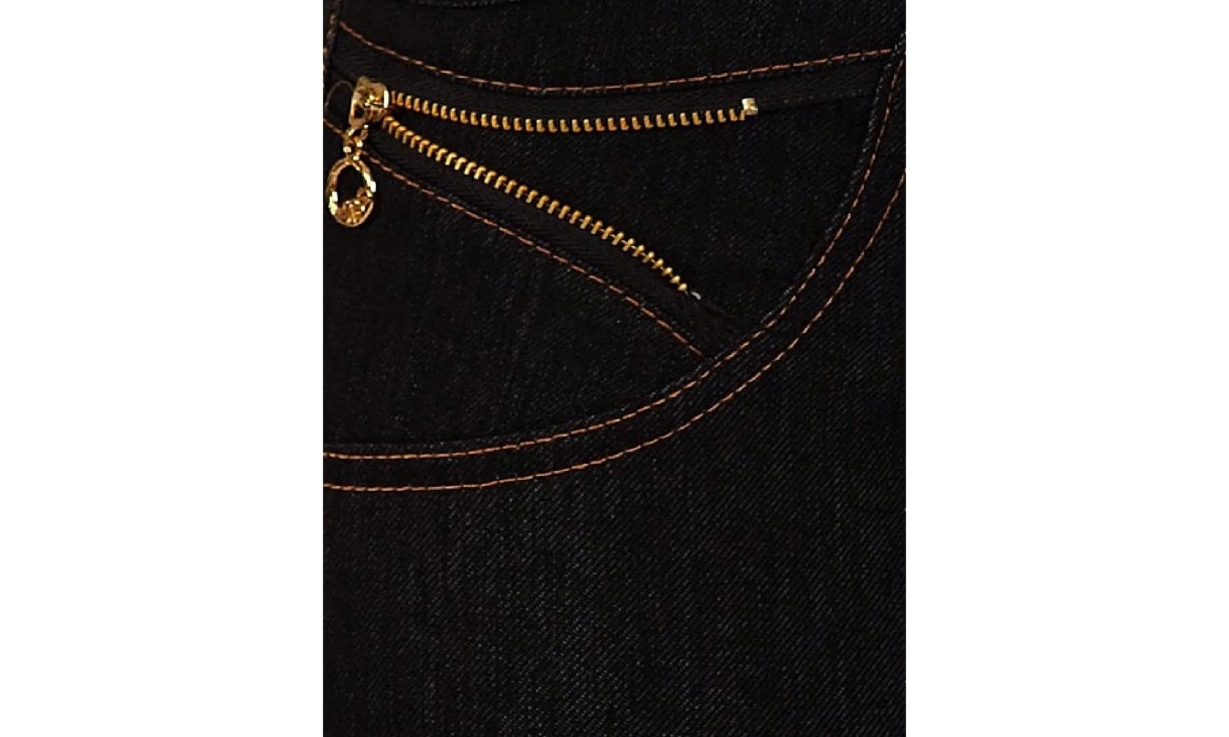Stretchy & Soft Skinny Jean Leggings (Zipper Accent)