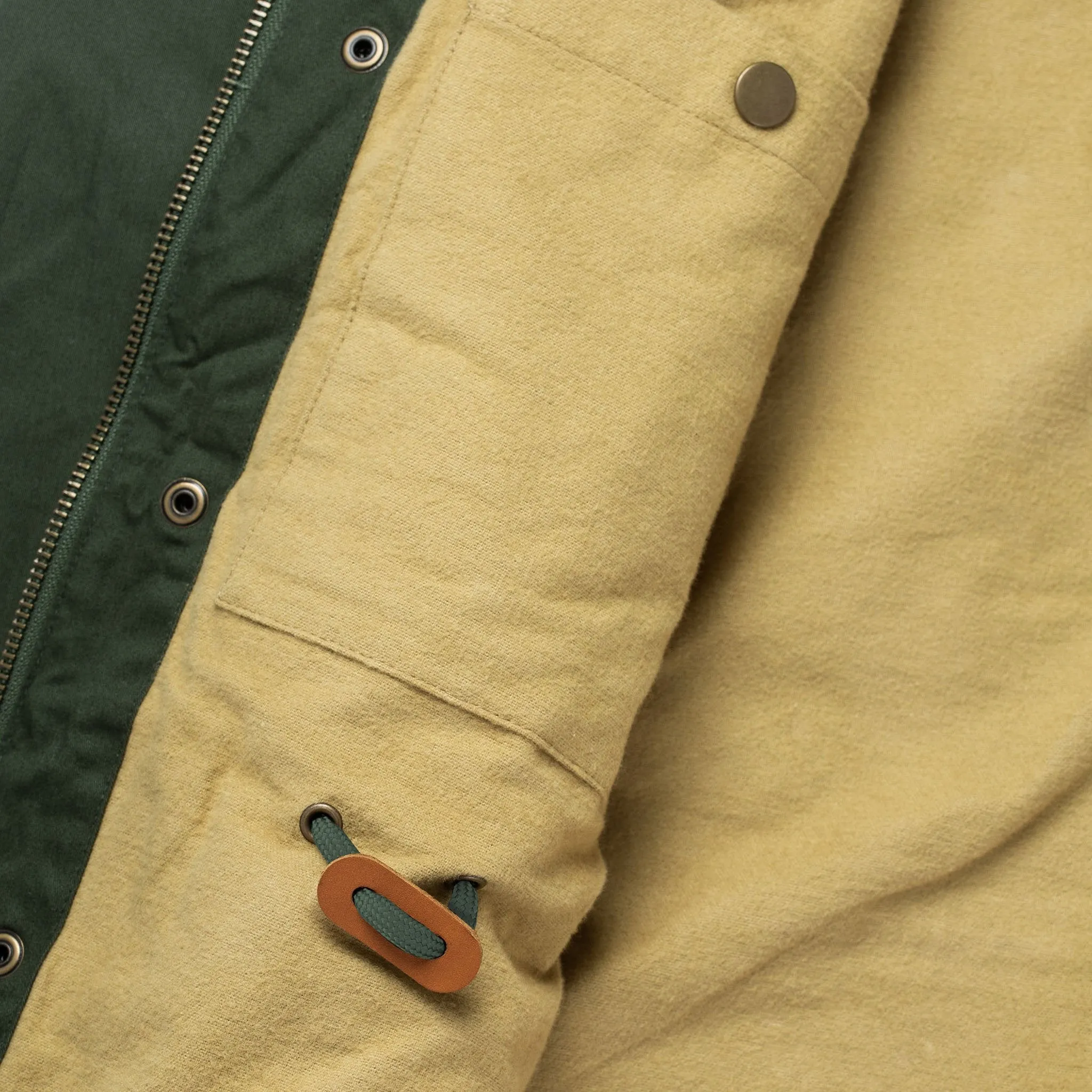 The Harris Jacket in Forest Dry Wax