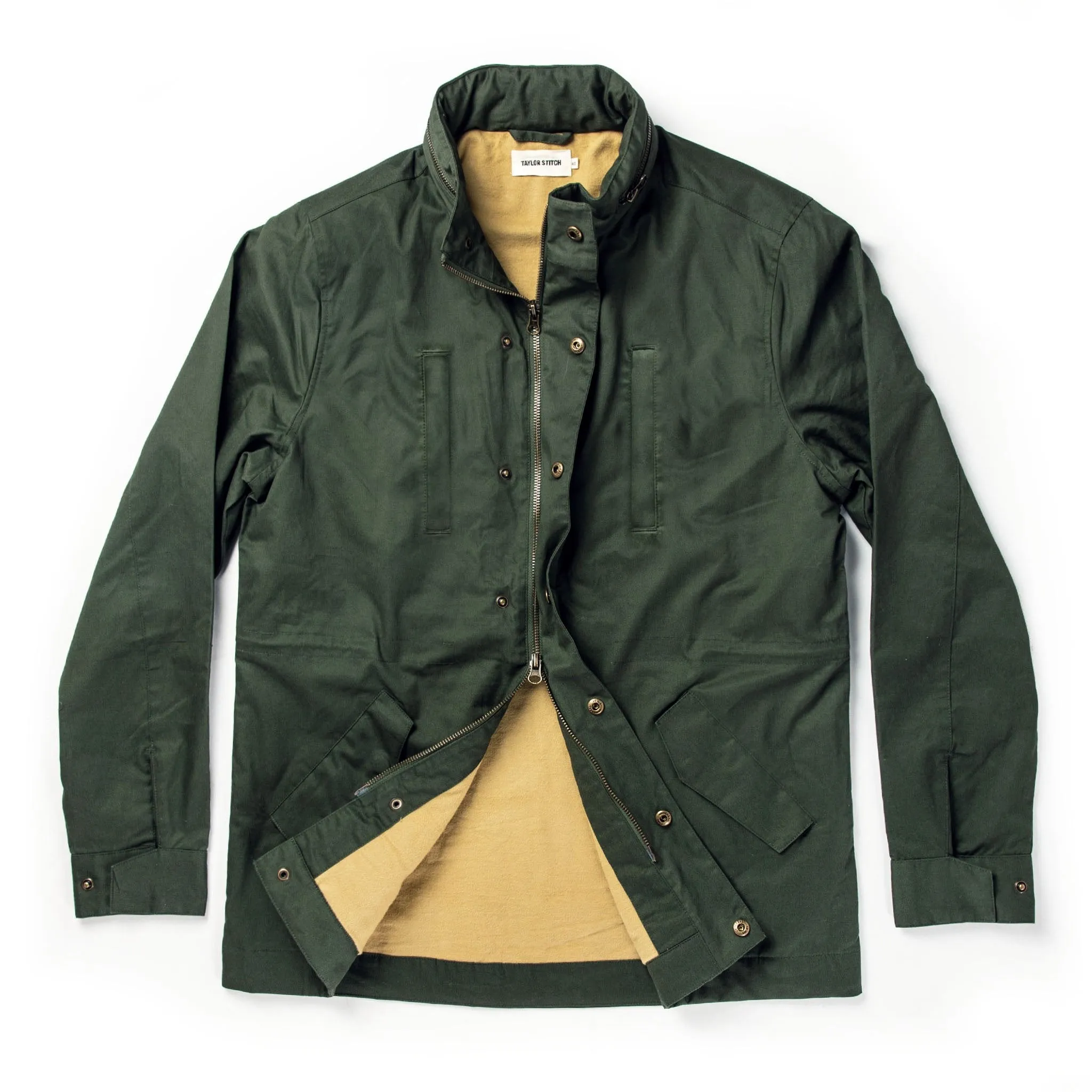 The Harris Jacket in Forest Dry Wax