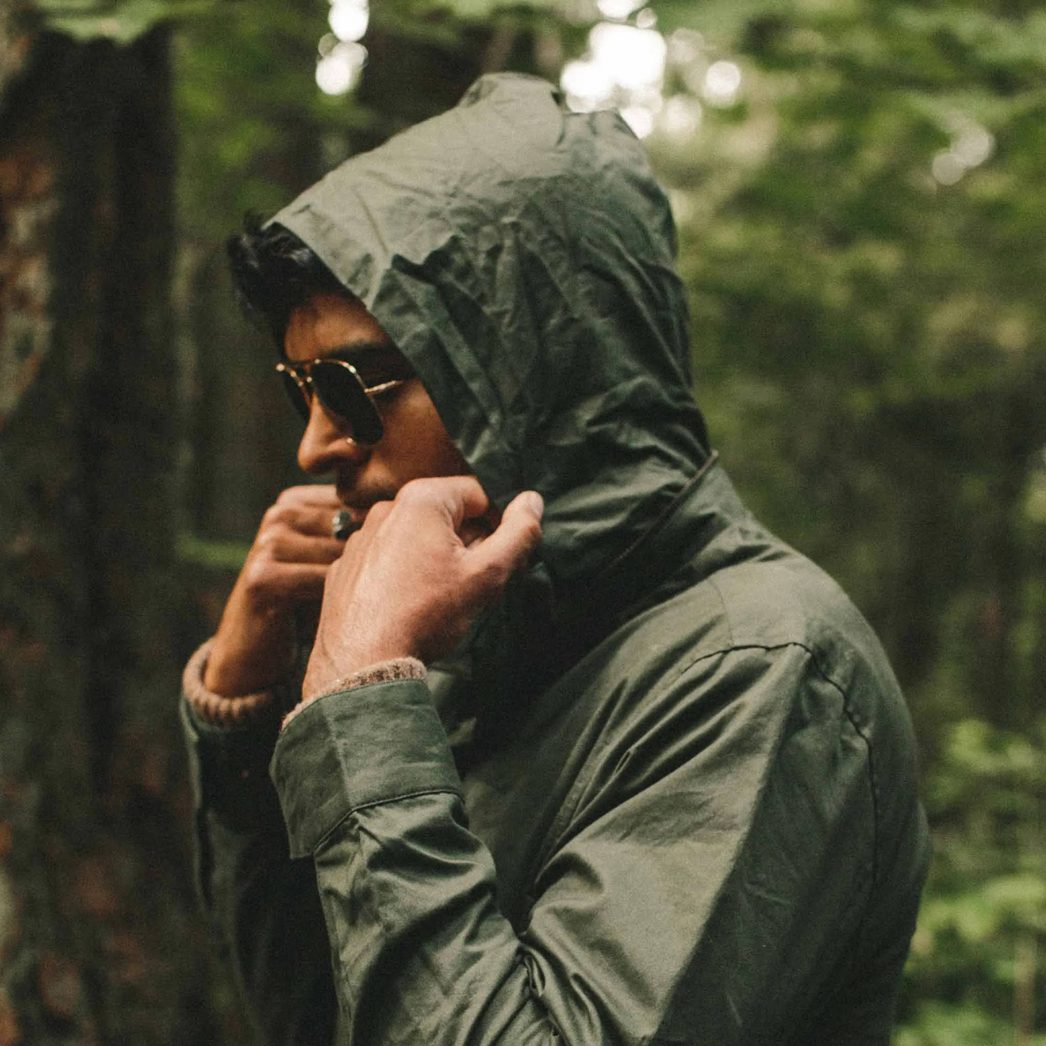 The Harris Jacket in Forest Dry Wax