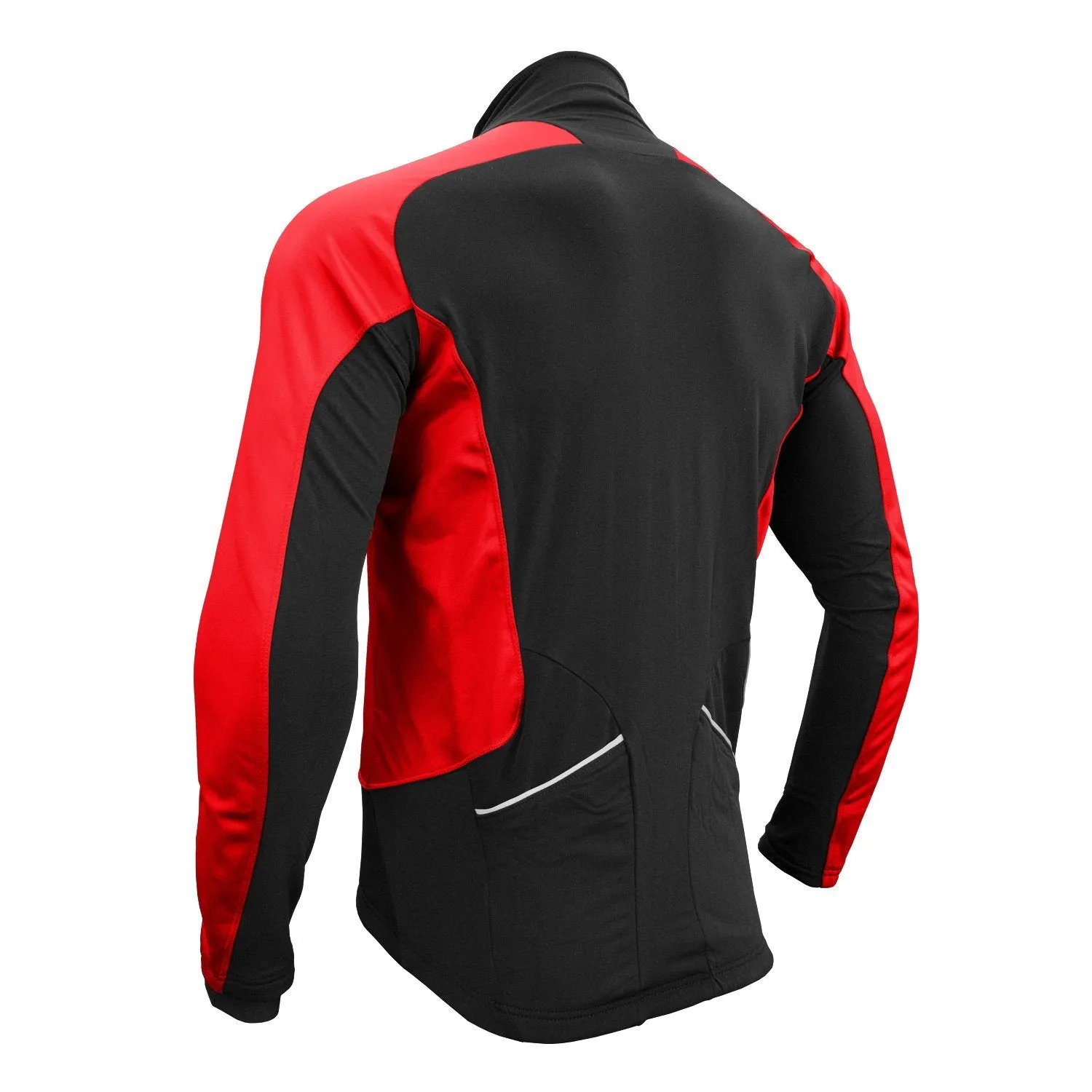 Urban Cycling Reflector Winter Softshell Thermal Jersey Jacket