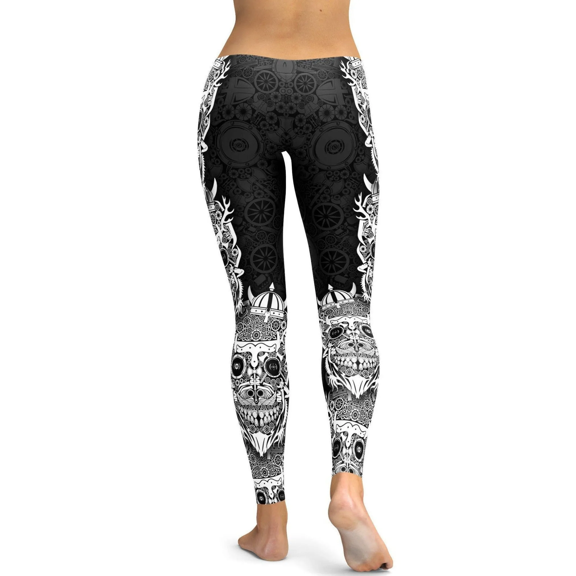 Vikings Skull Leggings